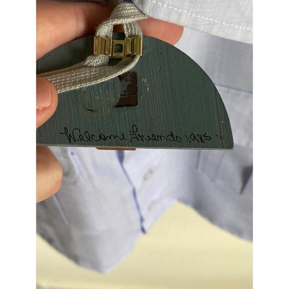 80's vintage welcome friends country kitsch extra long bolo tie - Picture 6 of 6